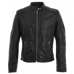 Quilted Biker Jacket For Mens Quilted Biker Jacket For Mens