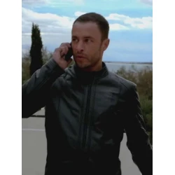 Raphaël Lenglet Candice Renoir S04 Leather Jacket Raphaël Lenglet Candice Renoir S04 Leather Jacket