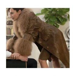 Red Notice Gal Gadot Fur Coat Red Notice Gal Gadot Fur Coat