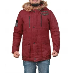 Red Parka Coat