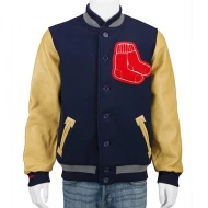 Boston Red Sox Authentic 1941 Wool Leather Jacket