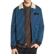 Rene Ramirez Blue Flight Jacket