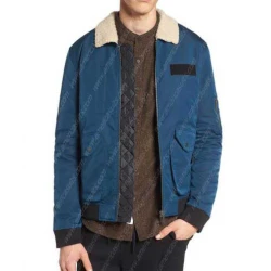 Rene Ramirez Blue Flight Jacket
