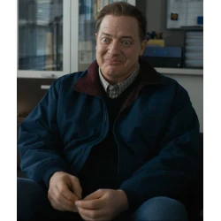 Rental Family Brendan Fraser Blue Jacket