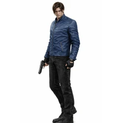 Resident Evil Requiem Leon S Kennedy Blue Jacket Resident Evil Requiem Leon S Kennedy Blue Jacket