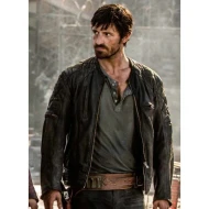 Resident Evil Doc Black Leather Jacket