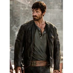 Resident Evil Doc Black Leather Jacket Resident Evil Doc Black Leather Jacket