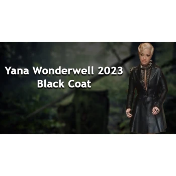 Rita Ora Wonderwell Yana Black Coat Elevate Your Style with Timeless Elegance