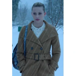 Riverdale Lili Pauline Reinhart Brown Coat