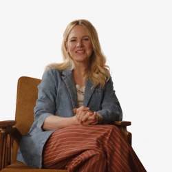 RJ Decker Ellen Marguerite Cullivan Blue Denim Blazer