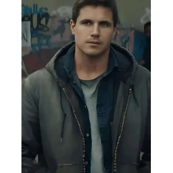 Robbie Amell Code 8 Hooded Jacket
