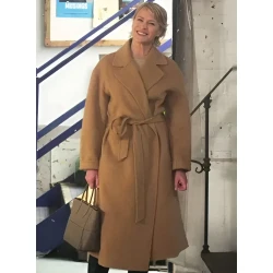 Robin Wright The Girlfriend Brown Wool Coat