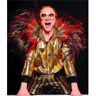 Rocketman Taron Egerton Faux Jacket