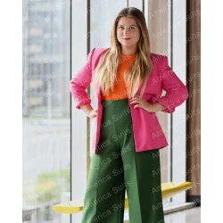 Romance In Style Ella Pink Blazer Romance In Style Ella Pink Blazer