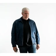 Ron Perlman The Gentleman 2026 Blue Jacket
