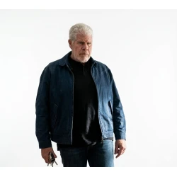 Ron Perlman The Gentleman 2026 Blue Jacket Ron Perlman The Gentleman 2026 Blue Jacket