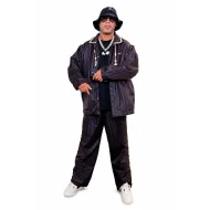Ronaldinho Black Striped Tracksuit