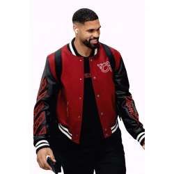 Ruben Loftus Cheek AC Milan Varsity Jacket Ruben Loftus Cheek AC Milan Varsity Jacket