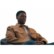 Running Point S02 Uche Agada Khaki Cotton Jacket