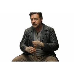 Russell Crowe Highlander Leather Coat