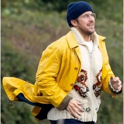 Ryan Gosling Project Hail Mary Yellow Leather Coat