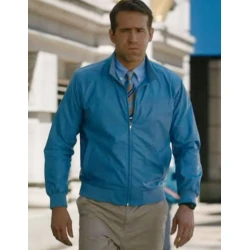 Ryan Reynolds Free Guy Blue  Jacket