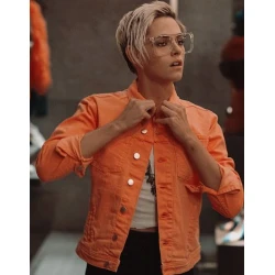 Sabina Wilson Charlie's Angels Neon Orange Jacket