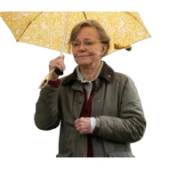 Sally Field Remarkably Bright Creatures Green Cotton Jacket