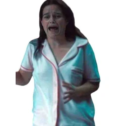 Sarah Catherine The White Lotus S03 Pink Shirt'