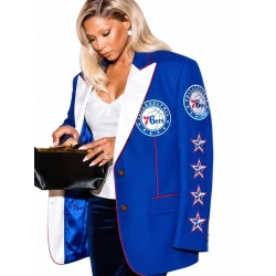 Savannah James 2026 Blue Blazer