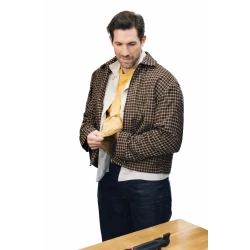 Scott Adkins Reckless 2026 Checkered Jacket