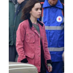 Secret Invasion Emilia Clarke Cotton Jacket