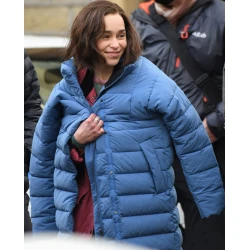 Secret Invasion Emilia Clarke Puffer Coat