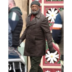 Secret Invasion Nick Fury Brown Coat