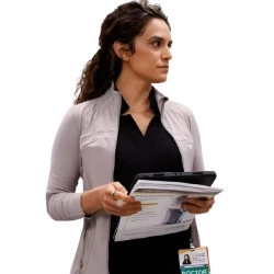 Sepideh Moafi The Pitt Grey Fleece Jacket