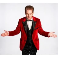 Seth Green The Highest Stakes Red Velvet Blazer