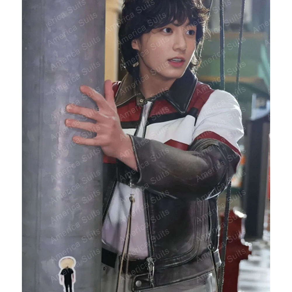 Seven Jungkook Leather Jacket | AmericaSuits