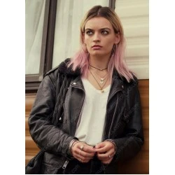 Sex Education Maeve Wiley Leather Jacket