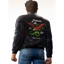 Shenmue 3 Backer Black Jacket Shenmue 3 Backer Black Jacket