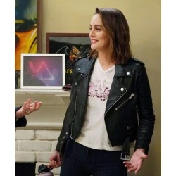 Single Parents Angie D'Amato Black Jacket