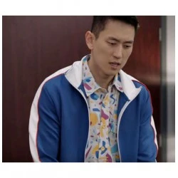 Single Parents Miggy Park Blue Jacket