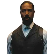 Sinners Michael B Jordan Grey Vest