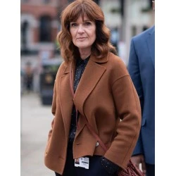 Siobhan Finneran The Stranger Brown Jacket Siobhan Finneran The Stranger Brown Jacket