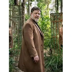 Sleeping Dogs 2024 Russell Crowe Brown Coat