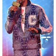 Snoop Dogg 2023 Blue Printed Tracksuit