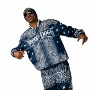 Snoop Dogg Blue Paisley Tracksuit