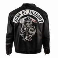 Sons Of Anarchy Black Leather Jacket