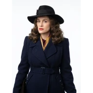 Sophie Rundle Peaky Blinders Blue Wool Coat
