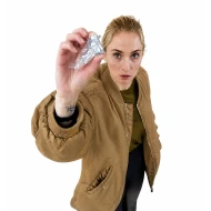 Sophie Turner Steal 2026 Beige Bomber Jacket