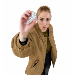 Sophie Turner Steal 2026 Beige Bomber Jacket